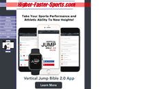 Desktop Screenshot of higher-faster-sports.com