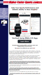 Mobile Screenshot of higher-faster-sports.com